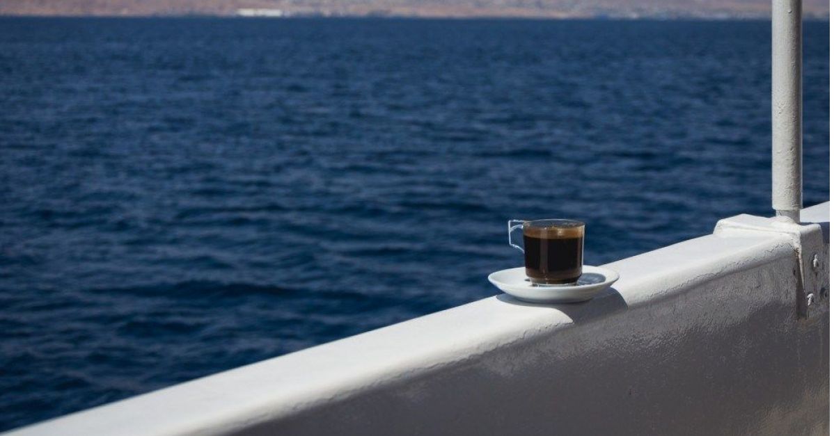 Szybka kawa na pokładzie